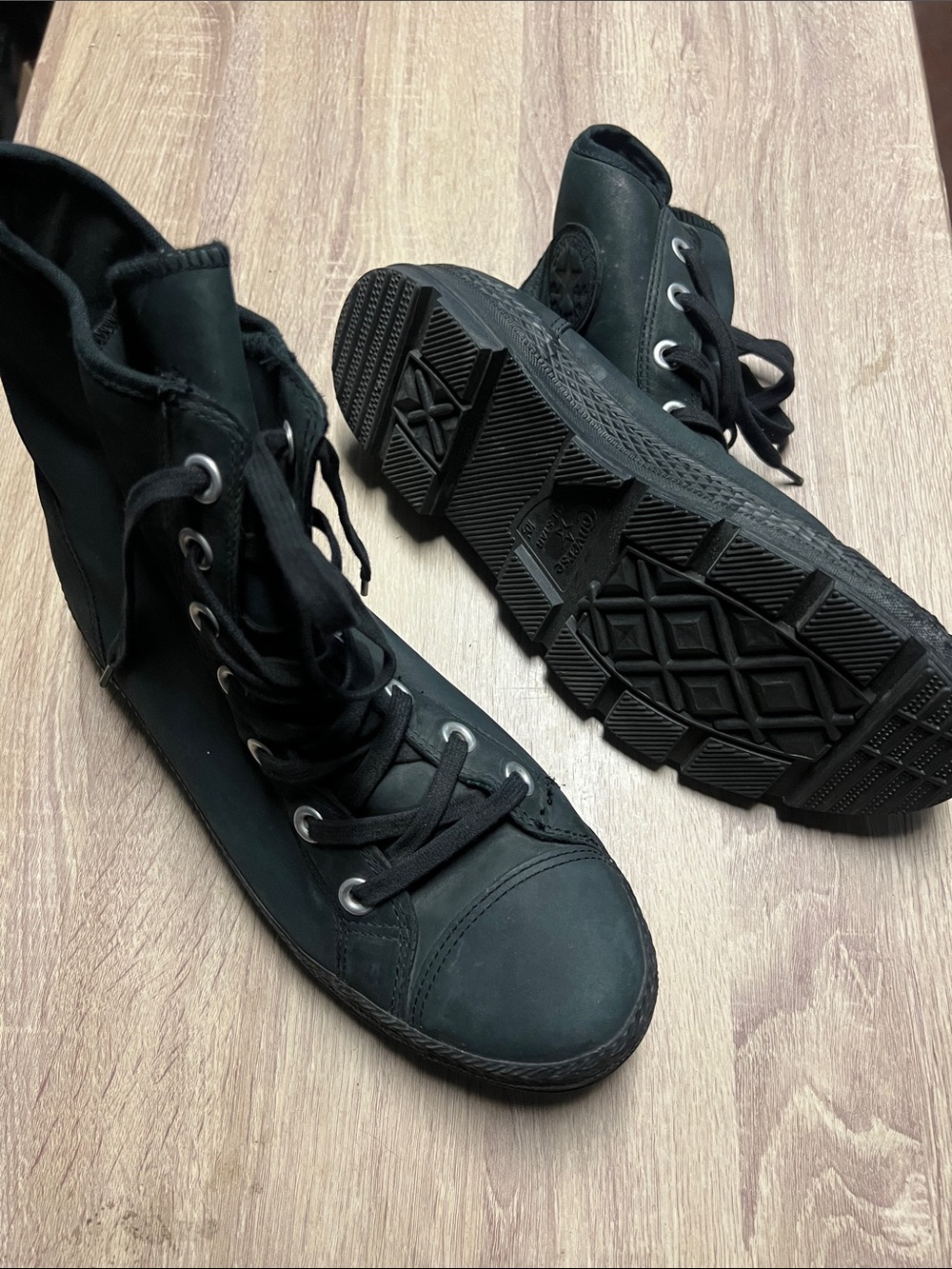 Converse Black High-Top Sneakers
